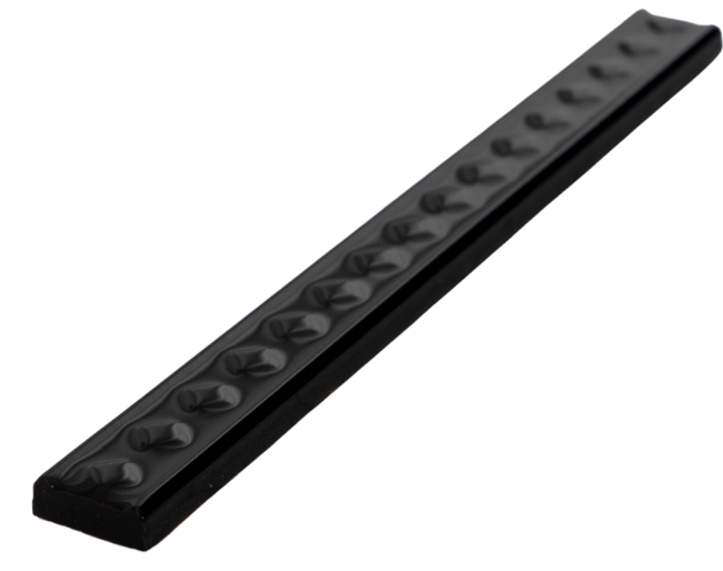 BLACK GLOSS RHOMBUS LISTELLO