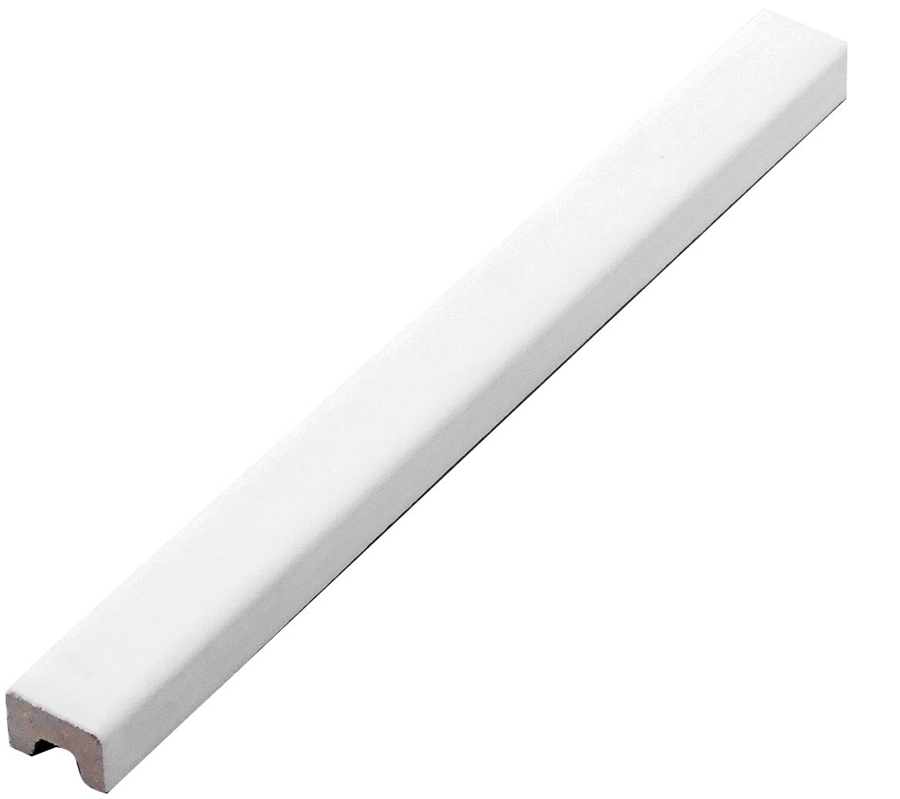 WHITE GLOSS ART DECO PENCIL