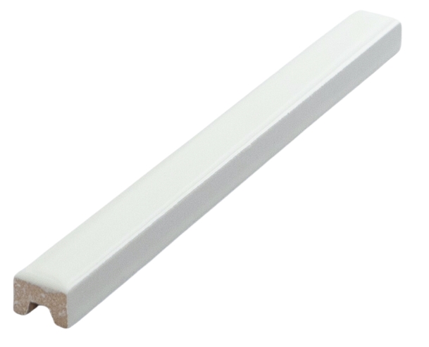 WHITE GLOSS ART DECO PENCIL