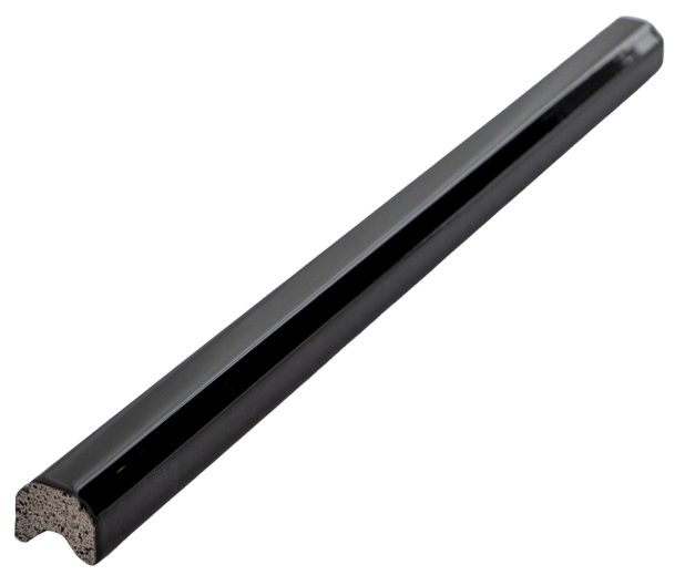 BLACK GLOSS ART DECO PENCIL