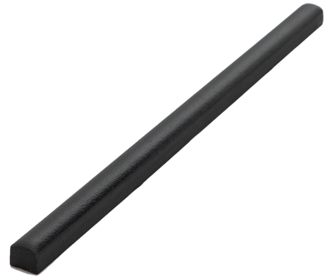 BLACK MATT PENCIL STRIP