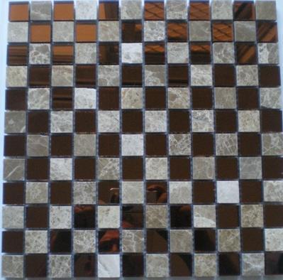TOFFEE GLASS MARBLE MIRRORBALL