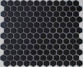 MIDNIGHT BLACK MATT HEXAGON