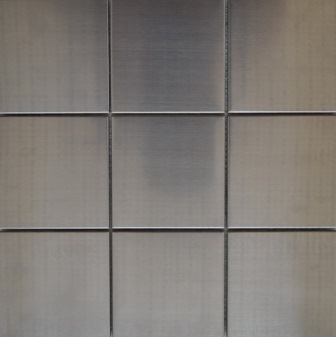 STAINLESS METAL PEBBLE INDUSTRIAL - --- MIXED SHAPES --- | The Tile Mob