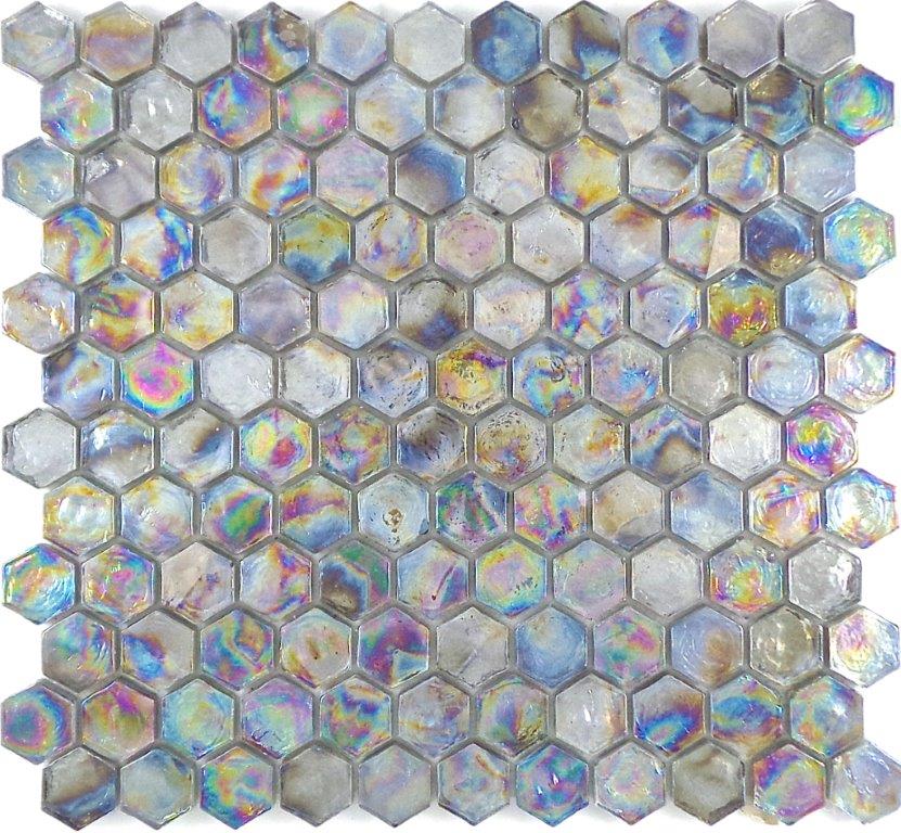 AZURE GLASS HEXAGON