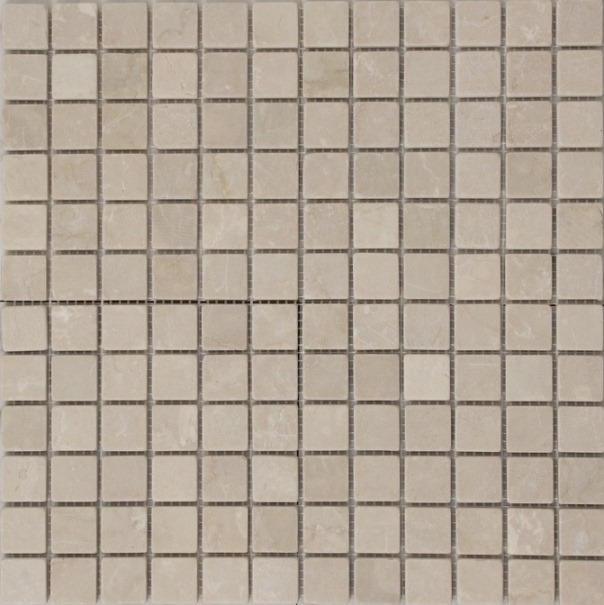 BOTTICINO TUMBLED MARBLE MOSAIC TILE