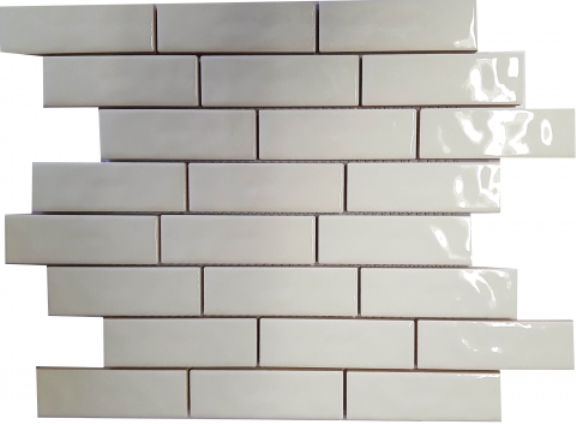 ALABASTER GLOSS SUBWAY RIPPLED BRICKBOND