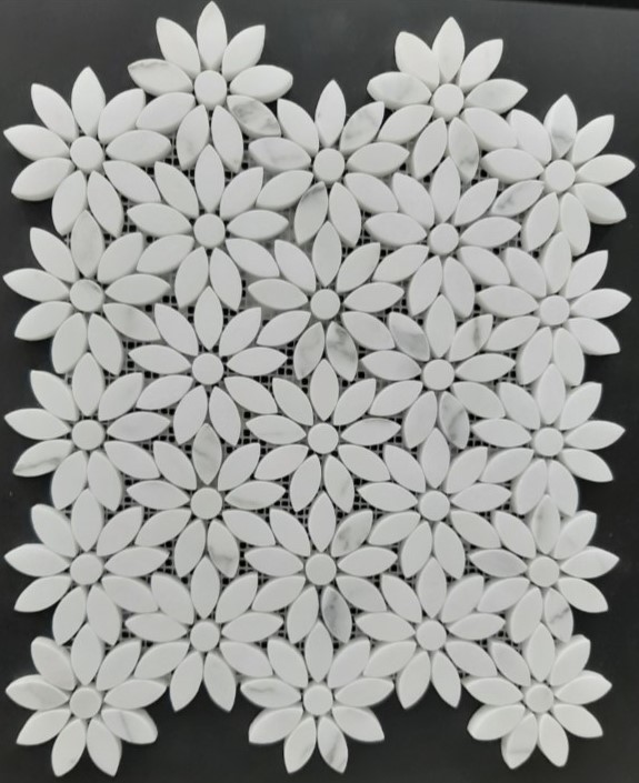 MIXED MARBLE POLISHED DAISY