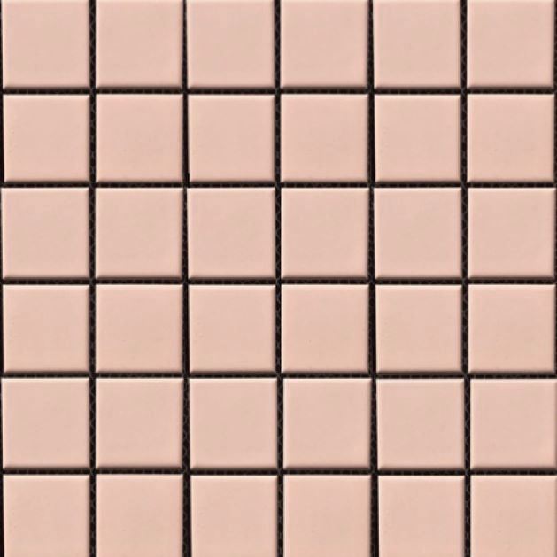 PINK MATT SHEETED MOSAIC