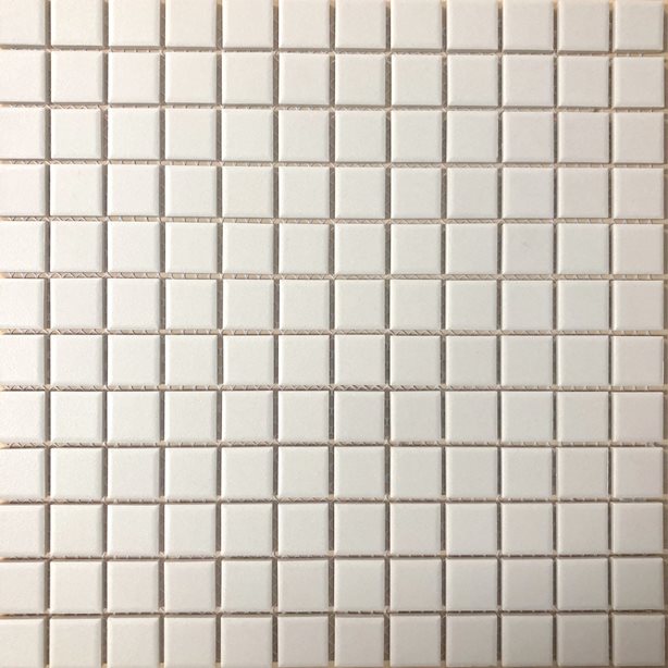 PARCHMENT SQUARE 23MM VITRIFIED MOSAIC