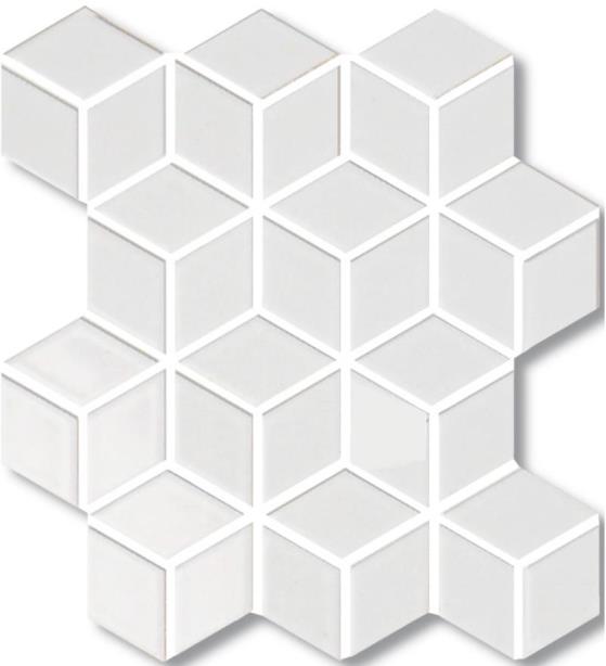 BLANCO GLOSS 3D-CUBE VILLAGE