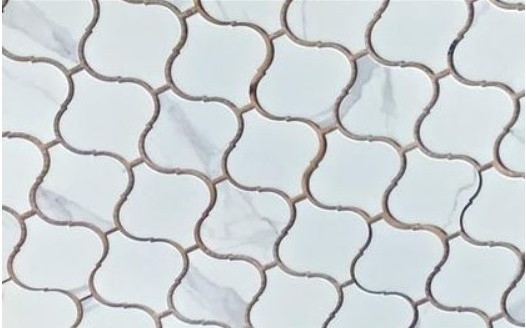 CARRARA MATT LANTERN VOGUISH MOSAIC TILE