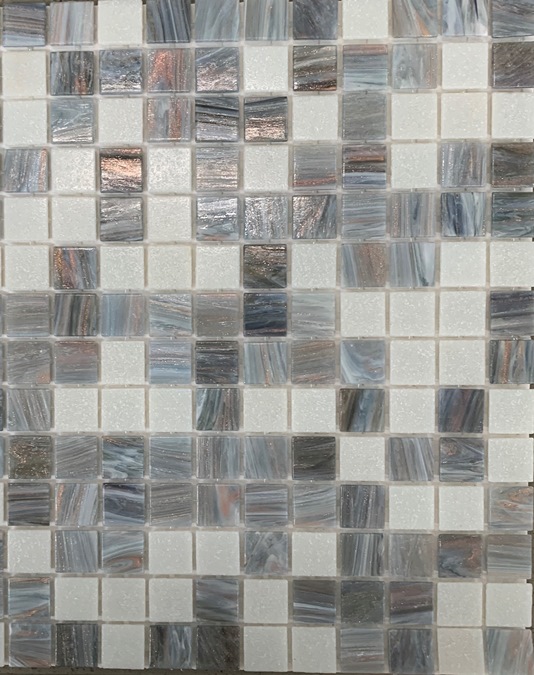 PEBBLE BEACH GLASS IDYLLIC MOSAIC DM