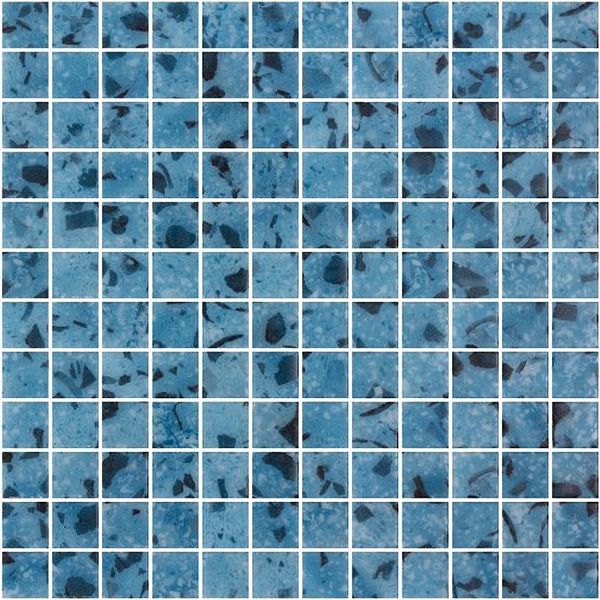 BLUE-BLACK MIX GLASS MOASIC RIVIERA