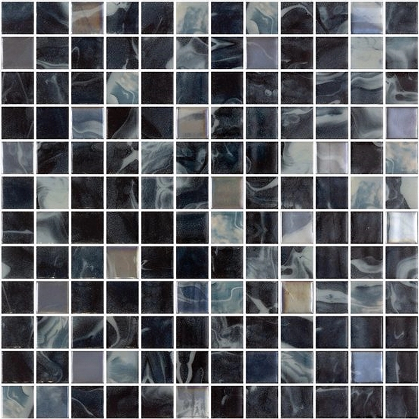 BLUE- BLACK MIX GLASS MOASIC RIVIERA