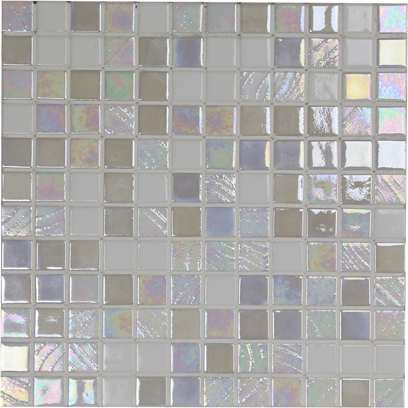 WHITE RUSSIAN AUST DESIGNER GLASS MOSAIC