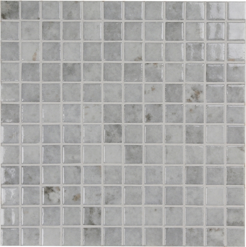 GIBEON LIGHT GREY MIX GEMMA GLASS MOSAIC