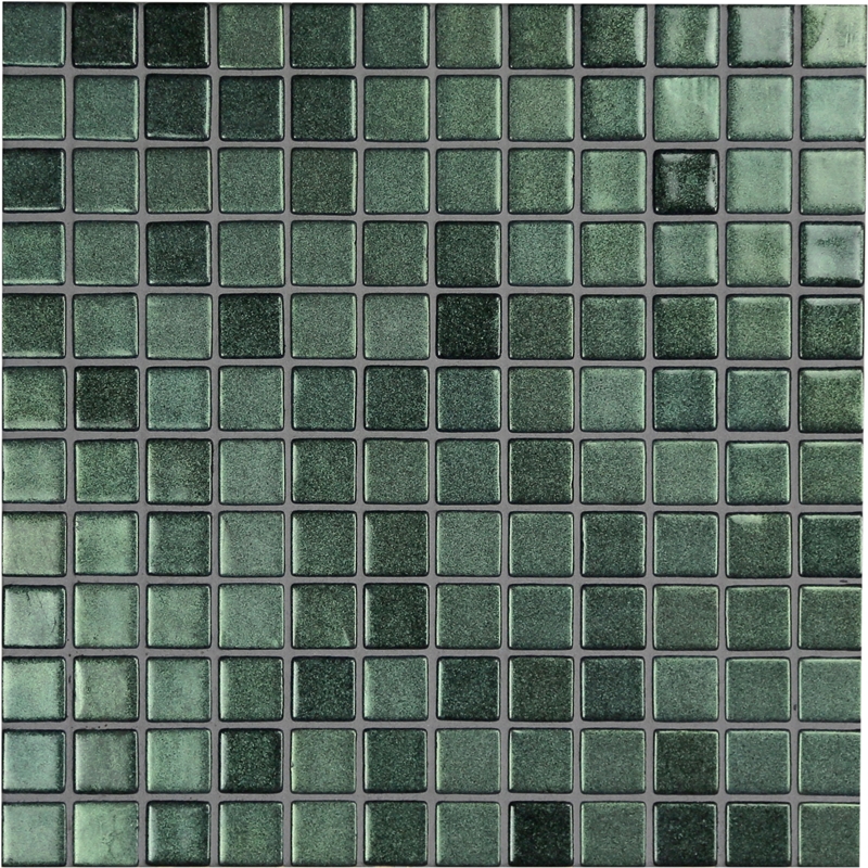 TAURUS METALIC GREEN SPACE GLASS MOSAIC