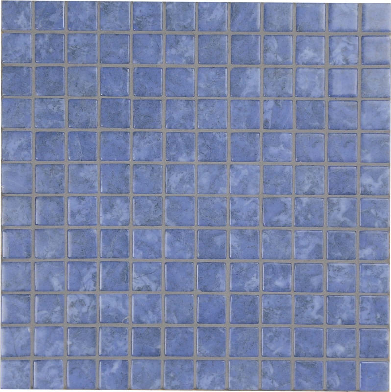 BLUE STONE GLASS MOSAIC