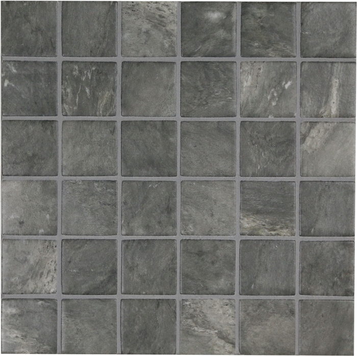 PHYLLITE GREY MIX STONE LOOK GLASS MOSAIC