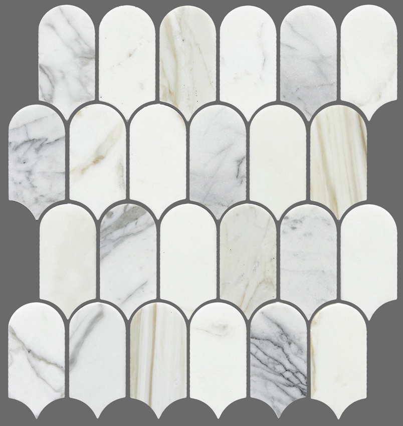 CALACATTA GOLD HONED MARBLE  FEATHER GEOLUX