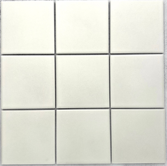 PARCHMENT SQUARE 97MM VITRIFIED MOSAIC