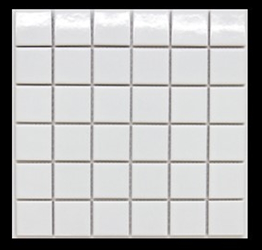 WHITE GLOSS MOSAIC