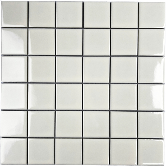 LIGHT GREY GLOSS MOSAIC