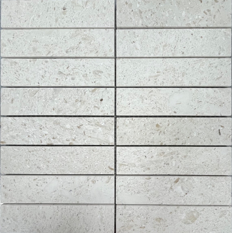 LIMESTONE HONED MARBLE KIT KAT MOSAICS