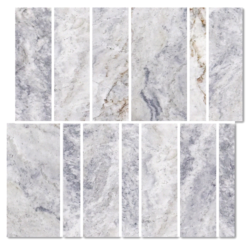 PARADISE BRICK HONED MARBLE MOSAIC