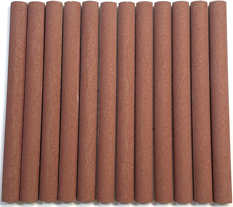BURGUNDY MATT BAMBOO MOSAIC