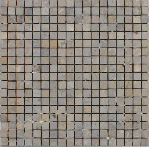 GREY TUMBLED MARBLE MOSAIC