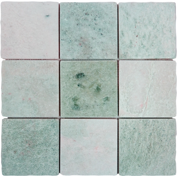 MINT GREEN TUMBLED MARBLE MOSAIC