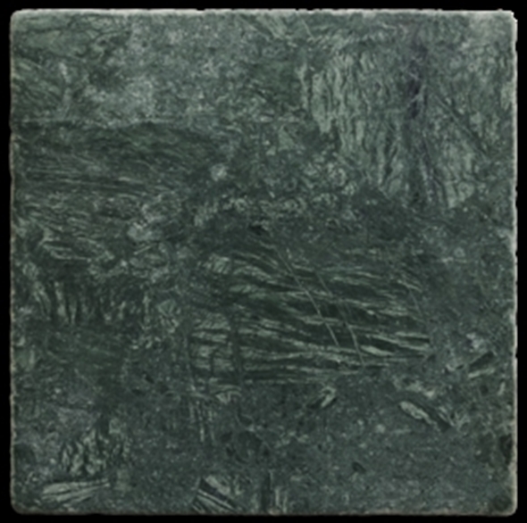 TAJ GREEN TUMBLED MARBLE TILE