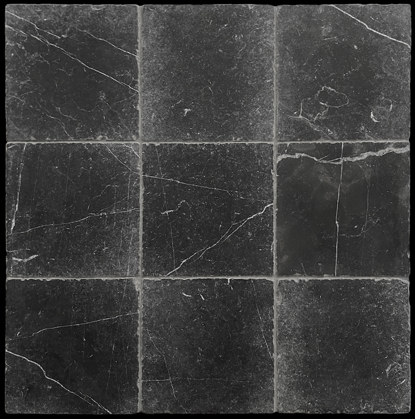 NERO MARQUINA TUMBLED MARBLE TILE