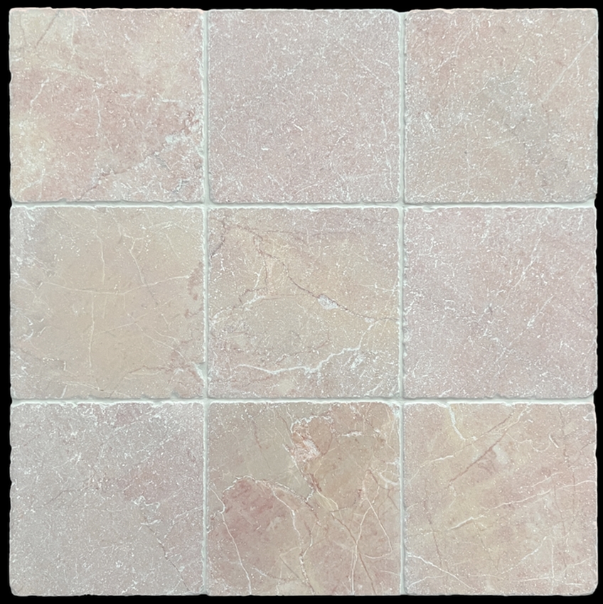 ROSADO TUMBLED MARBLE TILE