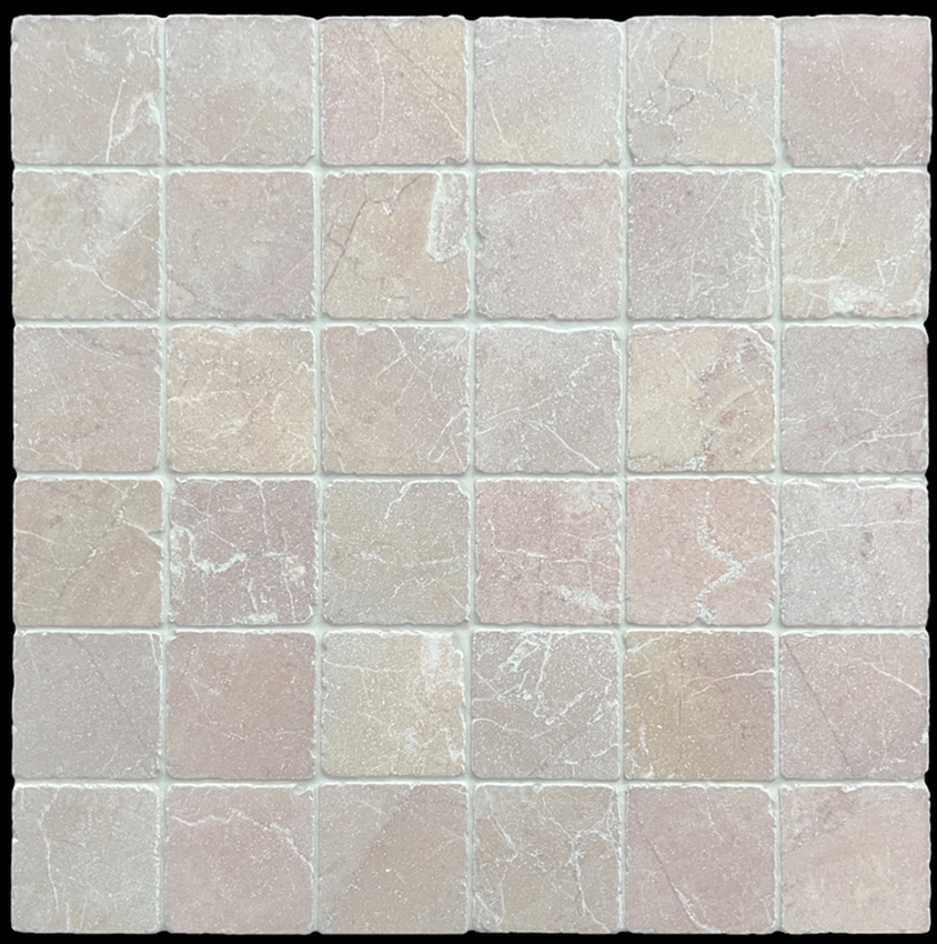 ROSADO PINK TUMBLED MARBLE TILE