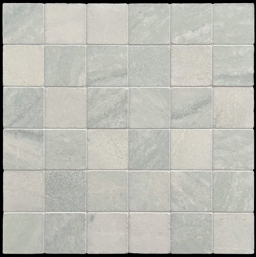 VERDI CRISTALLO ANTIQUE TUMBLED MARBLE