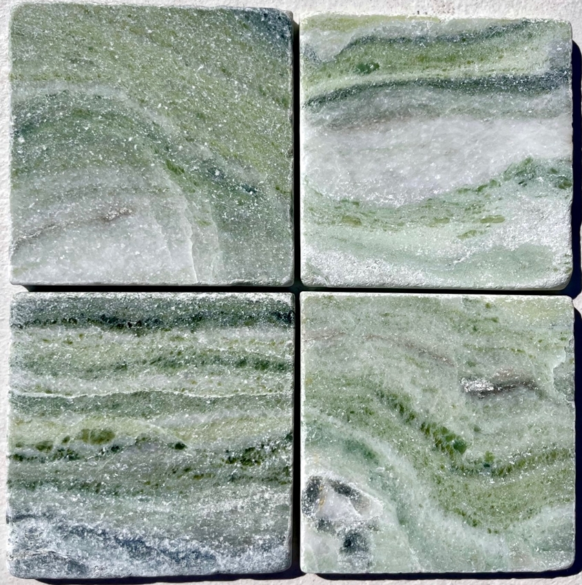 IRISH GREEN TUMBLED MARBLE