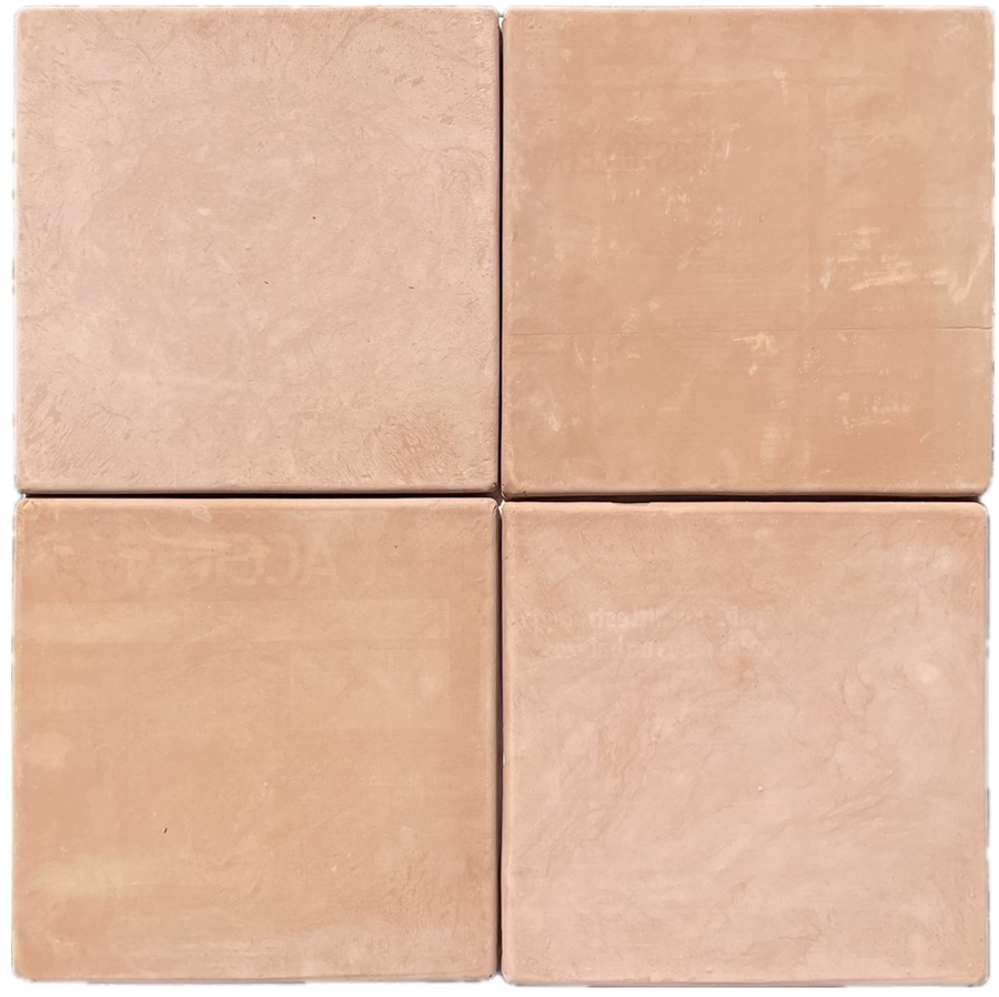 SUPER SALTILLO  HANDMADE MEXICAN NATURAL TERRACOTTA TILE