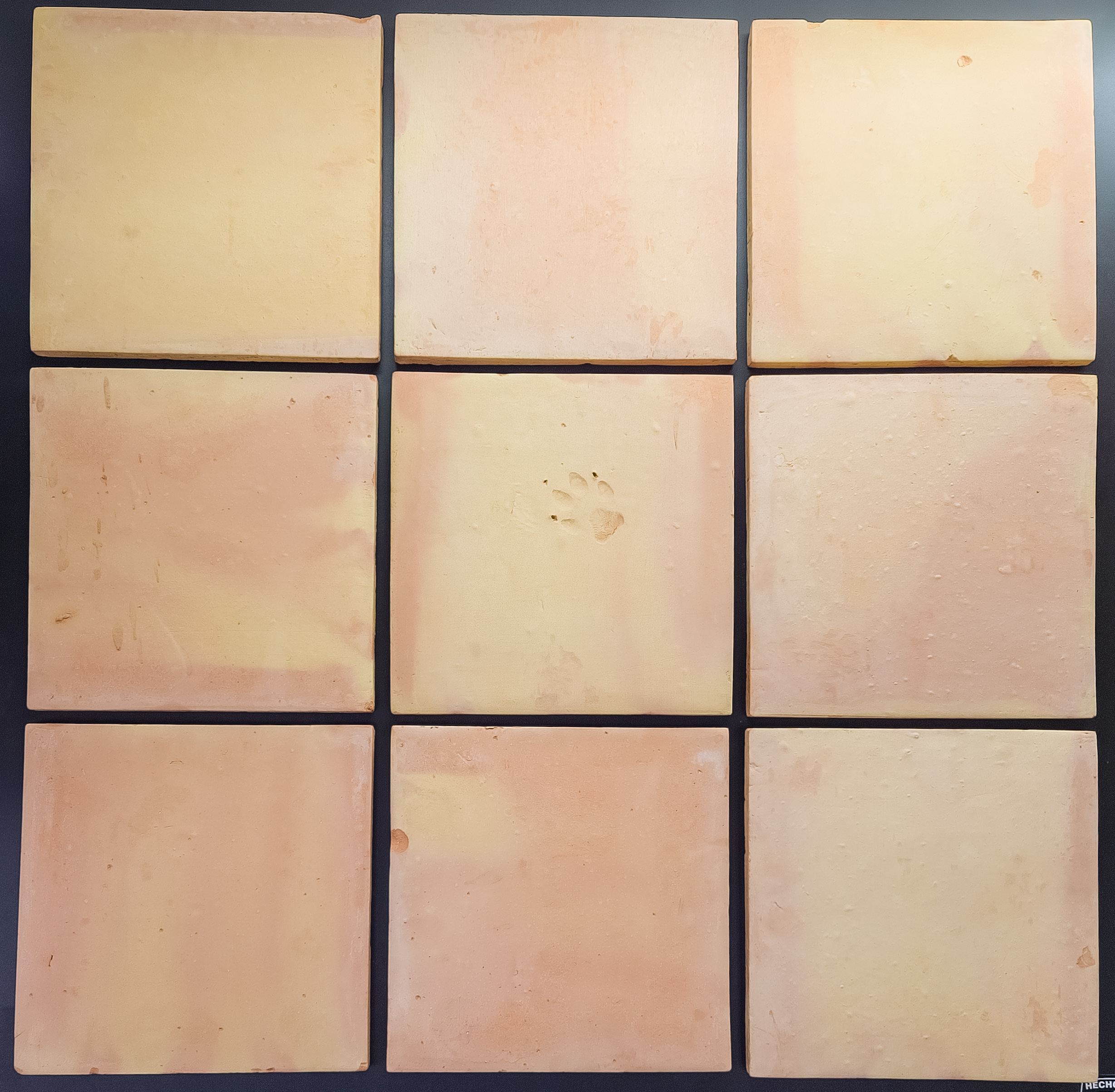 SALTILLO  HANDMADE MEXICAN NATURAL TERRACOTTA TILE