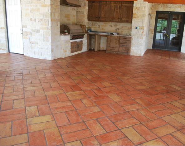 SALTILLO HANDMADE MEXICAN NATURAL TERRACOTTA TILE