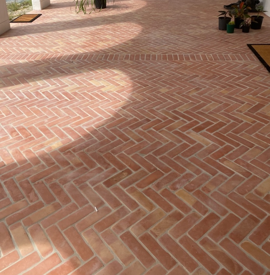 SALTILLO HANDMADE MEXICAN NATURAL TERRACOTTA TILE