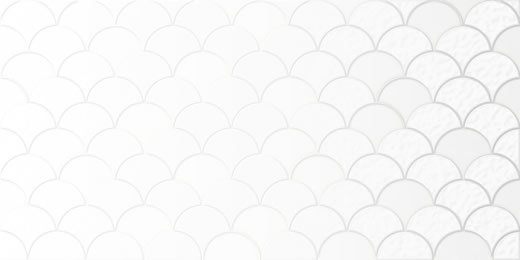 COTTON WHITE MATT KOI INFINITY PRESSMETAL LOOK TILE