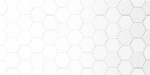 COTTON WHITE MATT GEO INFINITY PRESSMETAL LOOK TILE