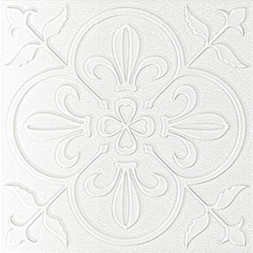 CHALK WHITE MATT WINDSOR ANTHOLOGY PRESSMETAL LOOK TILE