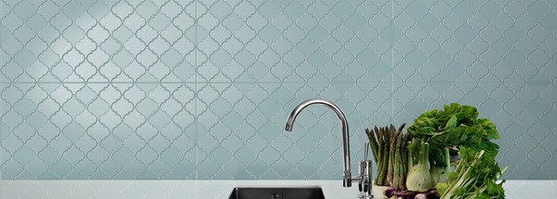 MILL POND GREEN MATT ARABELLA INFINITY PRESSMETAL LOOK TILE