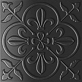 PEPPER BLACK MATT WINDSOR ANTHOLOGY PRESSMETAL LOOK TILE