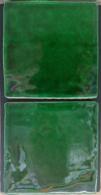 VICTORIAN-GREEN GLOSS HANDMADE LOOK HAMPTON CERAMIC TILE