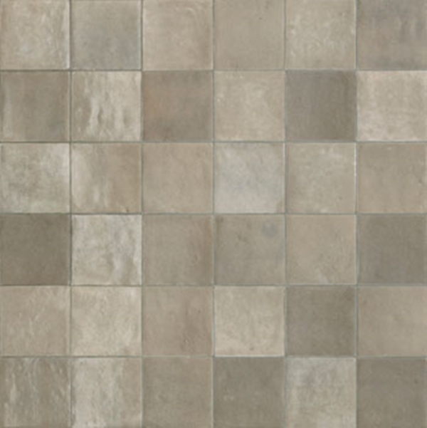 BROWN MIX GLOSS ZELLAGE MEDITERRANEAN TILE